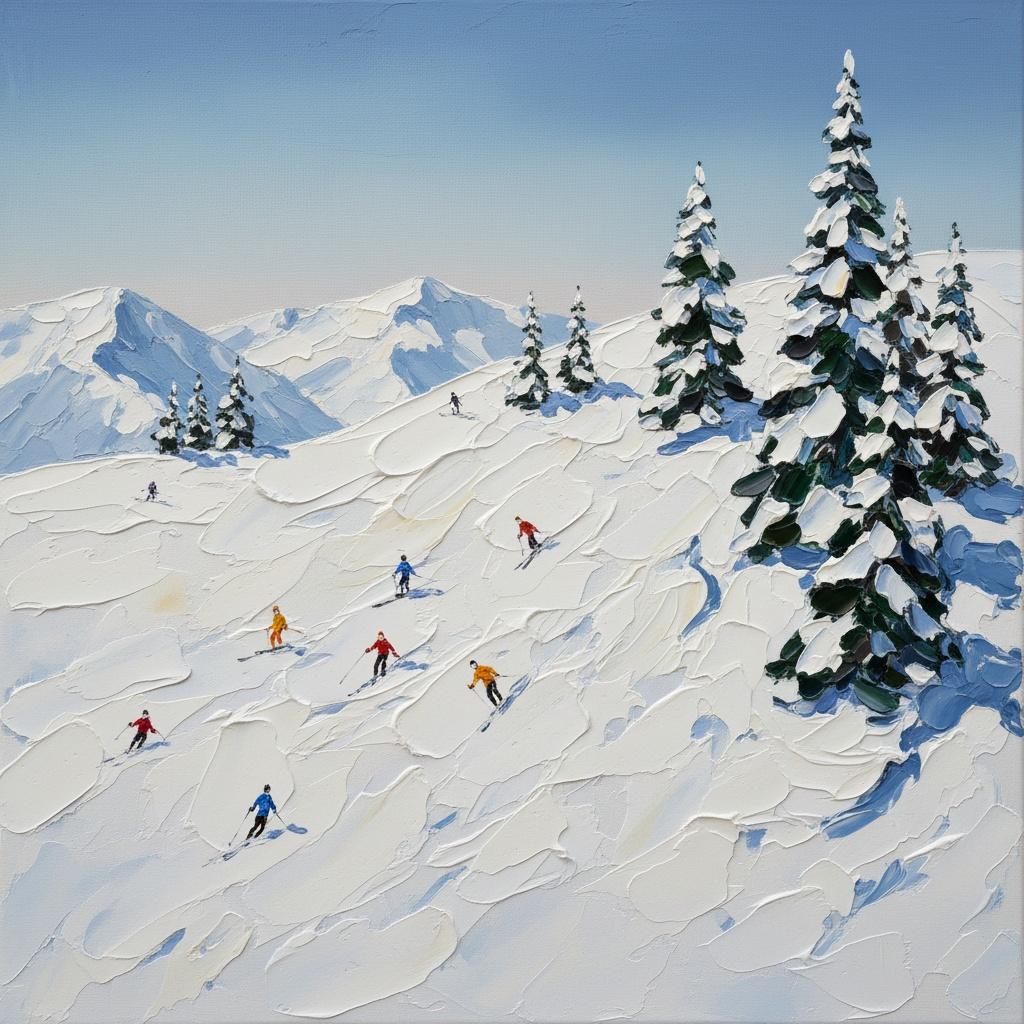 Ewiger Abstieg: Eine Skulpturale Symphonie Aus Alpinem Licht Und Lebendiger Bewegung — David Moreau