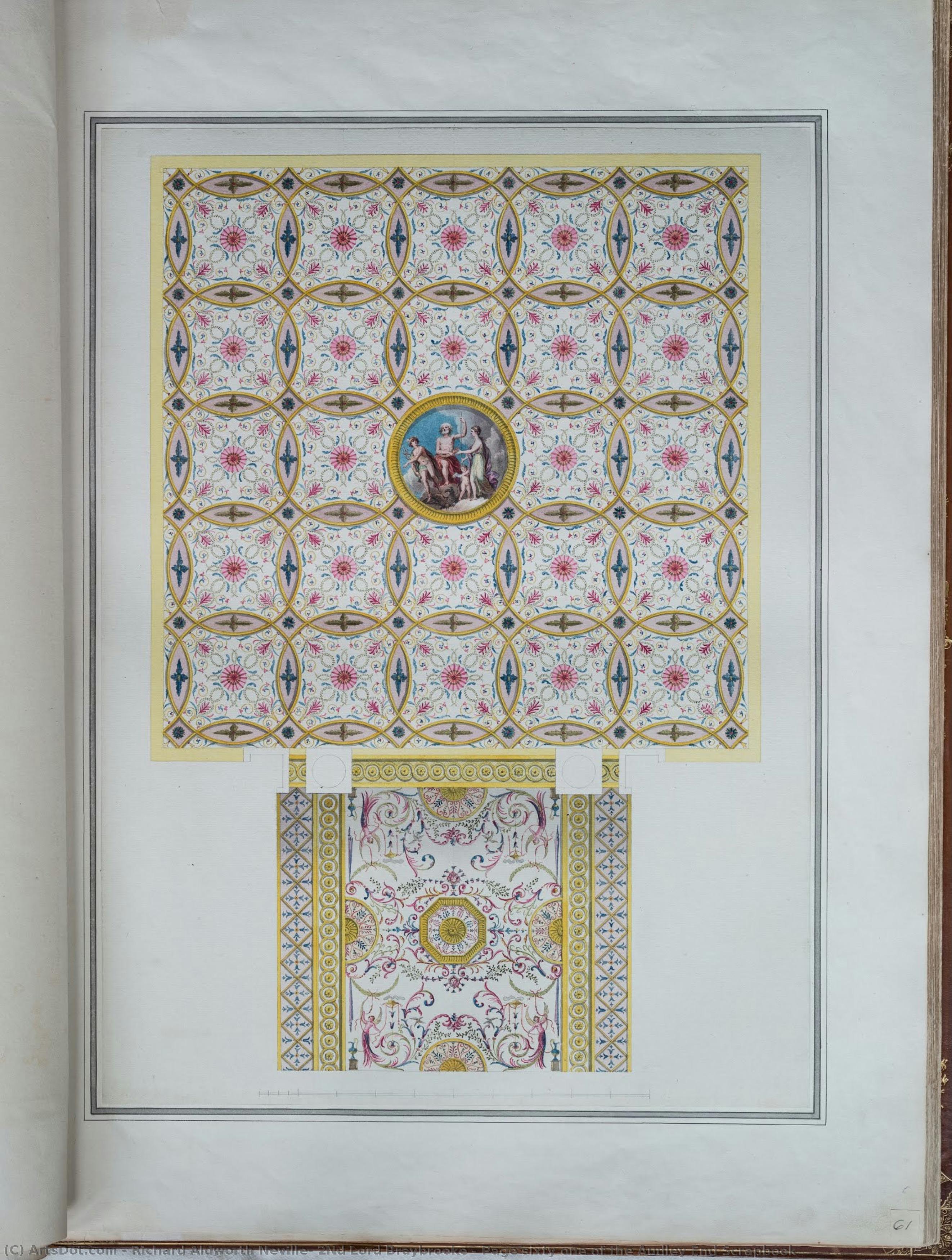 Page Sixty One Of The Audley End Scrapbook — Richard Aldworth Neville, 2nd Lord Braybrooke