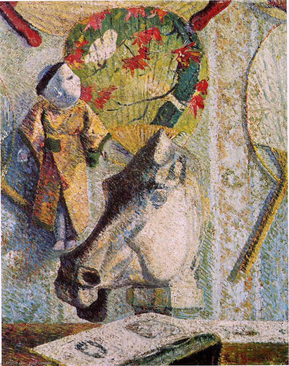 Bodegón Con Cabeza De Caballo — Eugène Henri Paul Gauguin