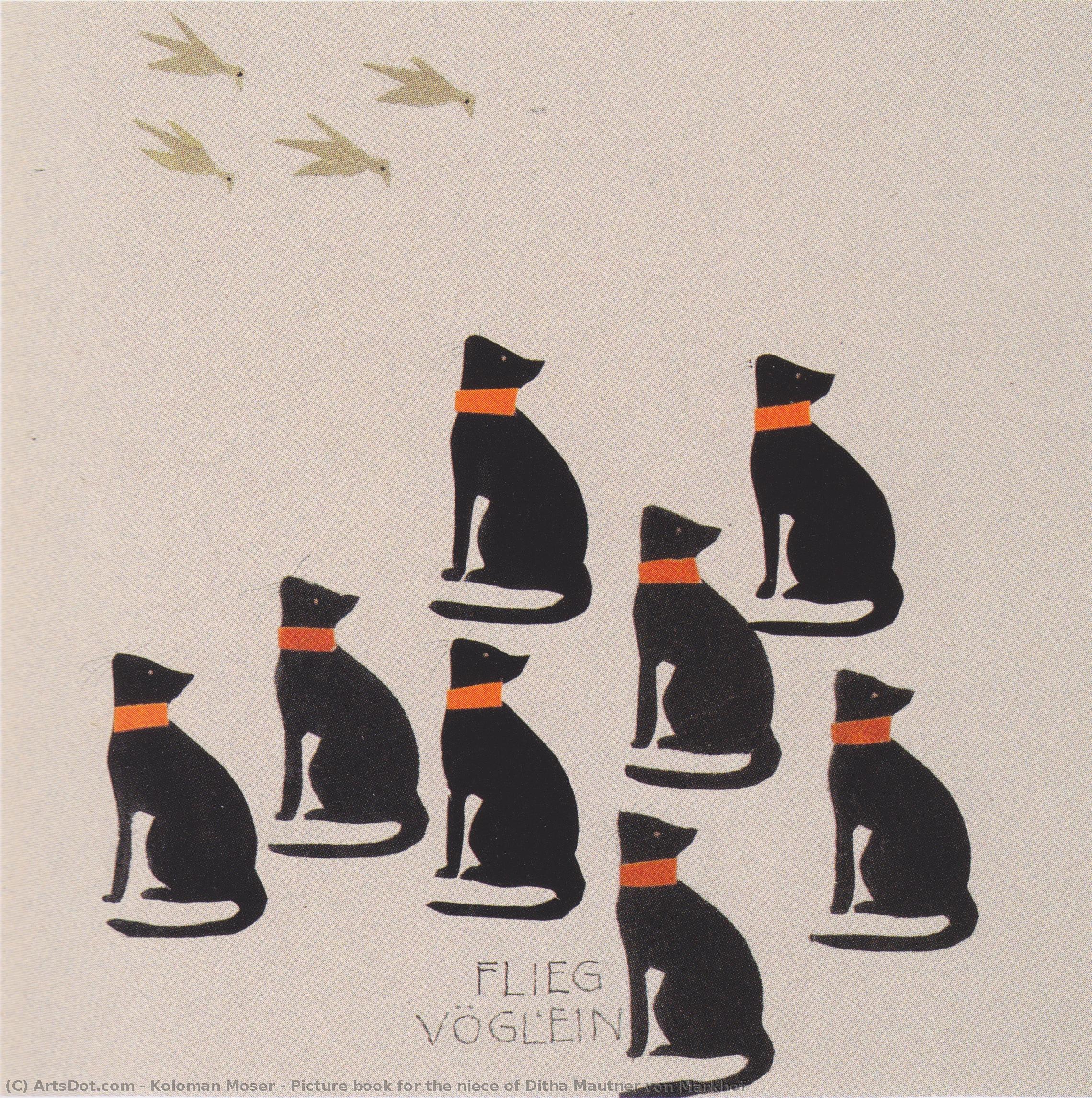 Picture Book For The Niece Of Ditha Mautner Von Markhof — Koloman Moser