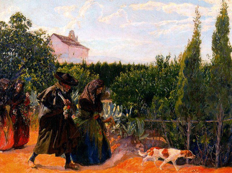 Salida De Misa — José Mongrell Torrent