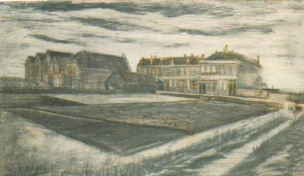 Die Häuser Am Schenkweg, Wo Van Gogh Lebte — Vincent Willem Van Gogh