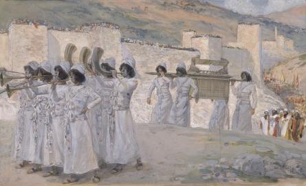 The Seven Trumpets Of Jericho — Jacques Joseph Tissot