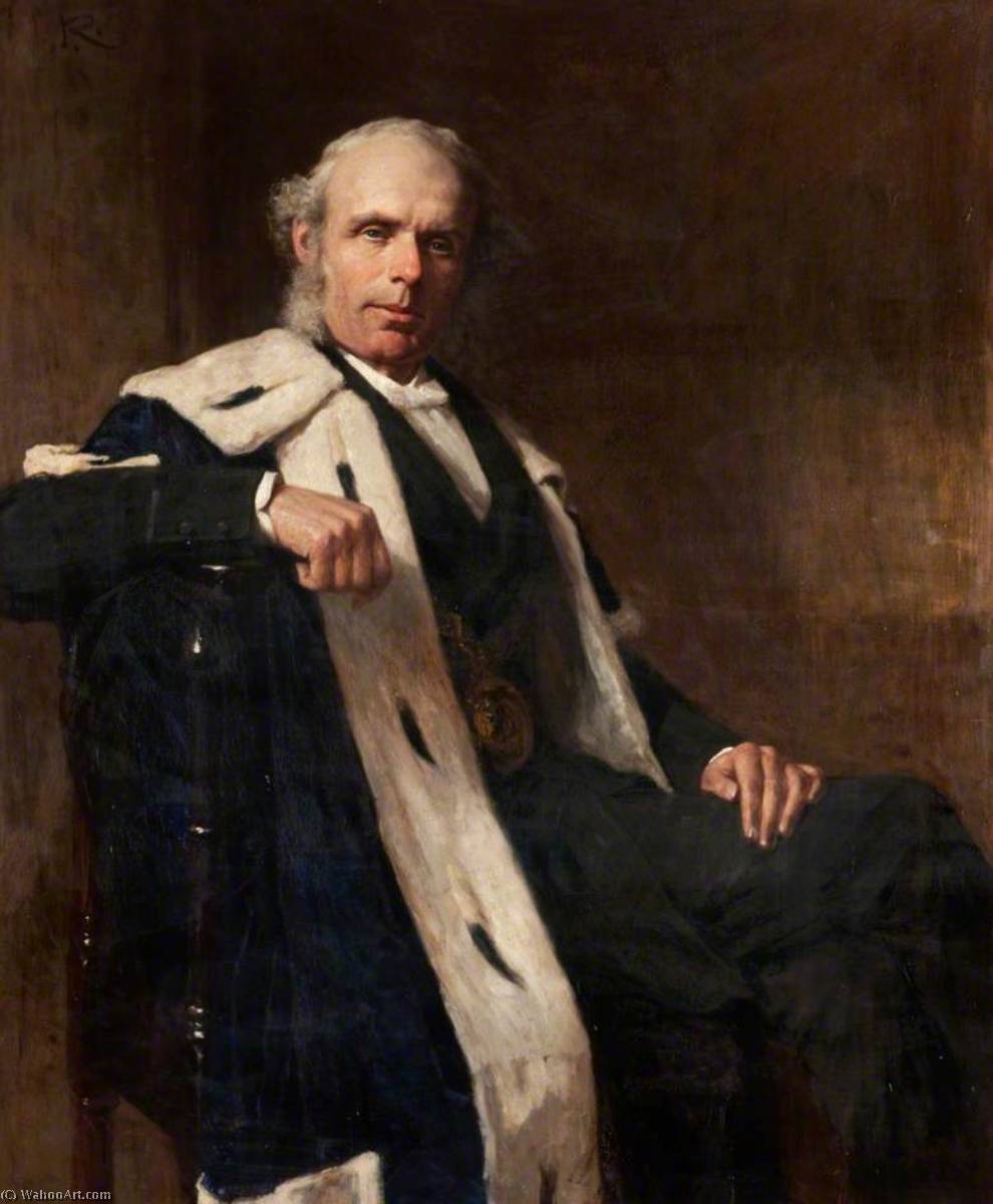 Alexander Hay Moncur (1830–1905), Provost Of Dundee (1881–1884) — George Reid