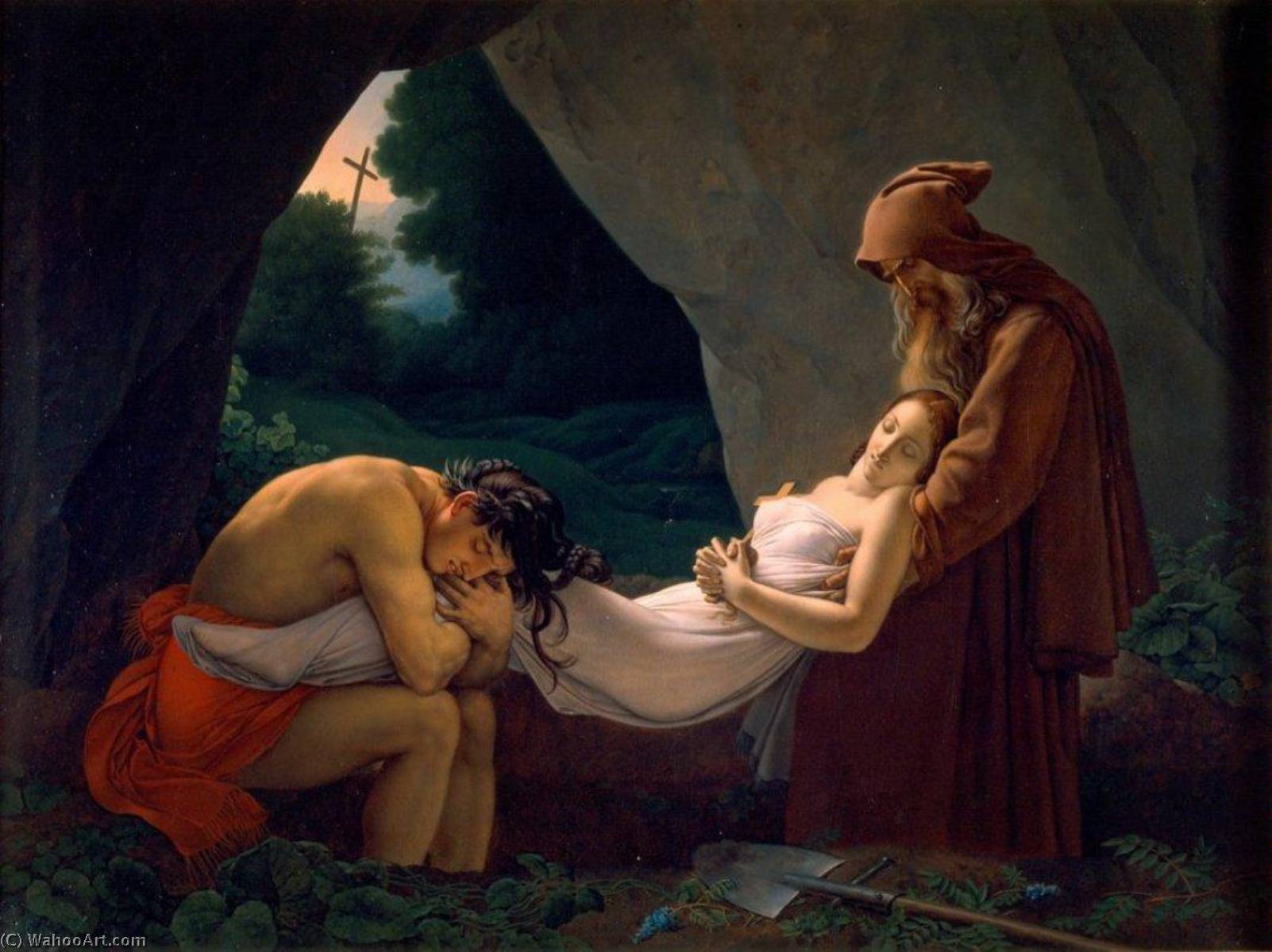 The Funeral Of Atala (atlanta) — Anne-louis Girodet