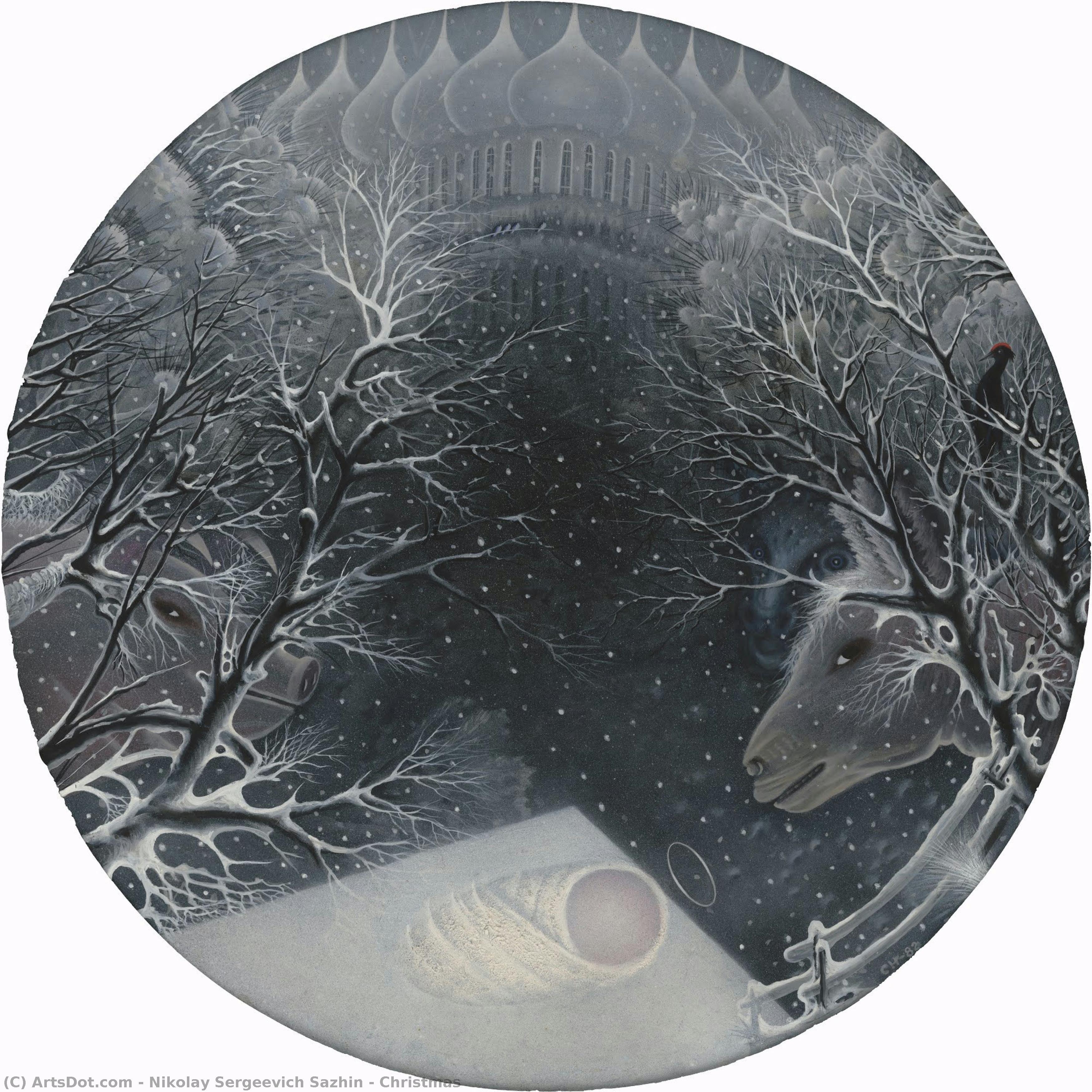 Christmas — Nikolay Sergeevich Sazhin