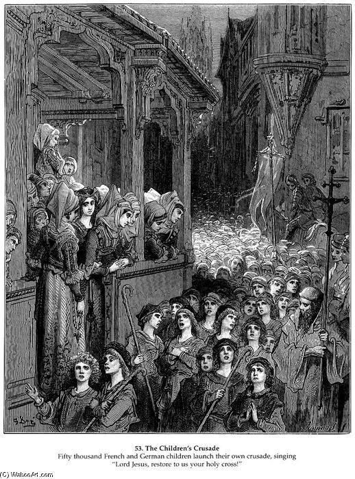 The Children's Crusade In 1212 — Paul Gustave Doré