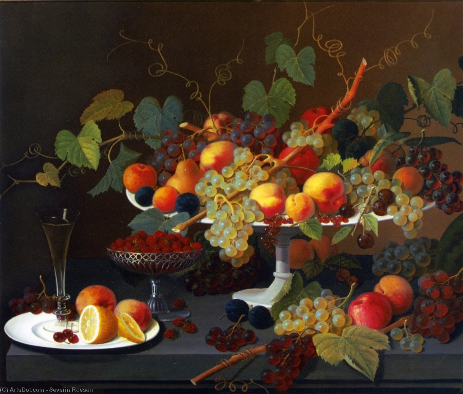 Still Life Of Fruit — Северин Розен
