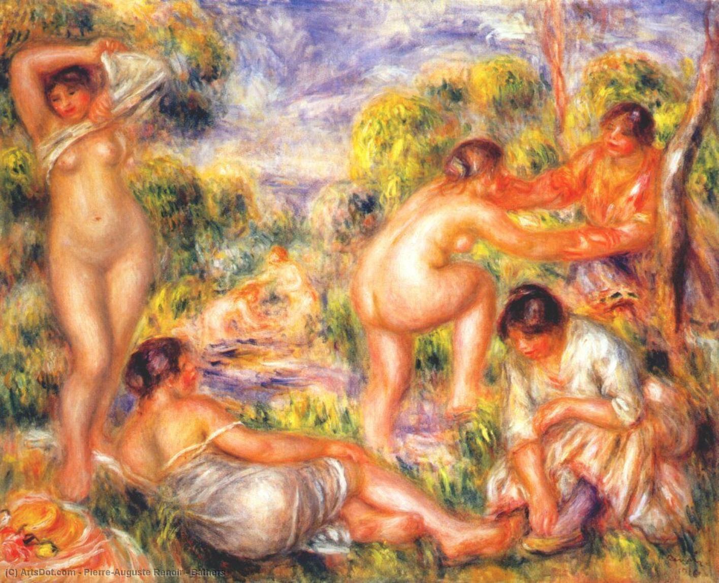 Bathers — Pjer Ogist Renoar
