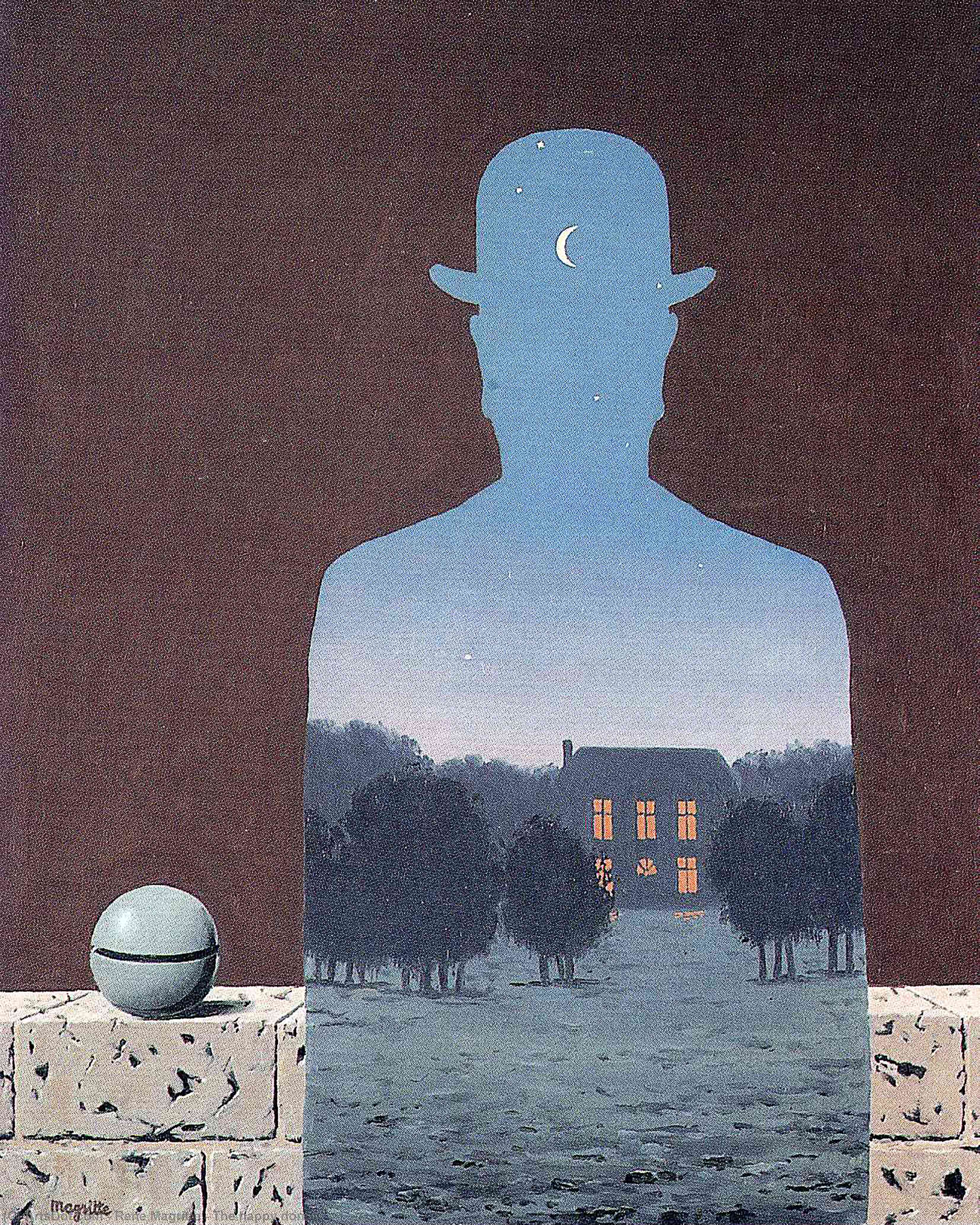 The Happy Donor — René Magritte