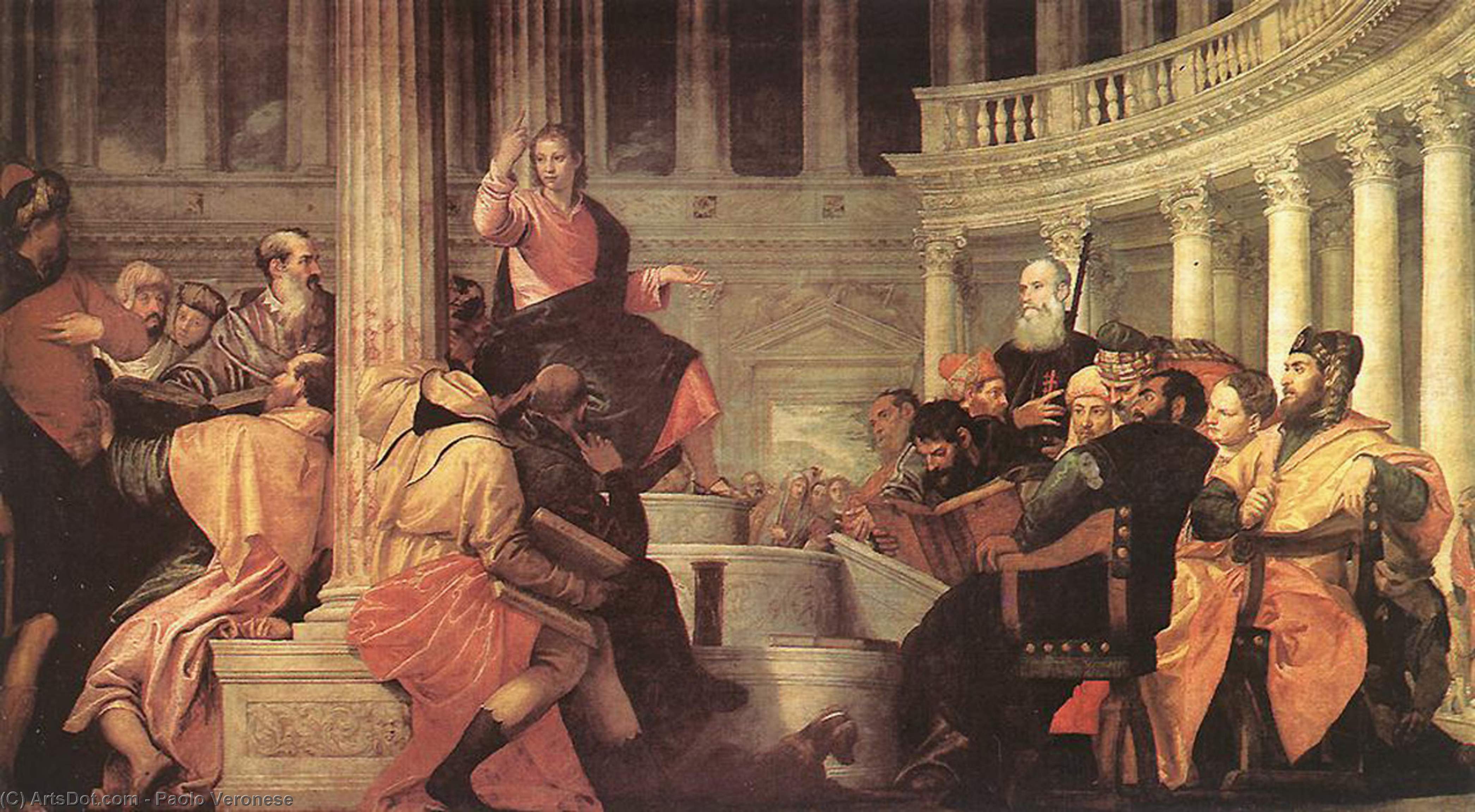 Jesus Among The Doctors In The Temple — Paolo Veronese