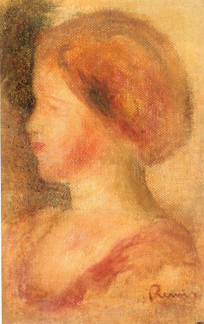 Portrait Of A Young Girl — Pjer Ogist Renoar