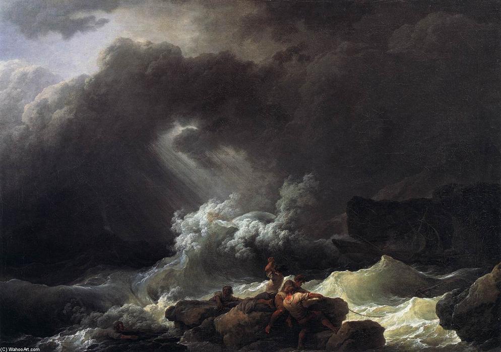 Shipwreck — Philip James De Loutherbourg