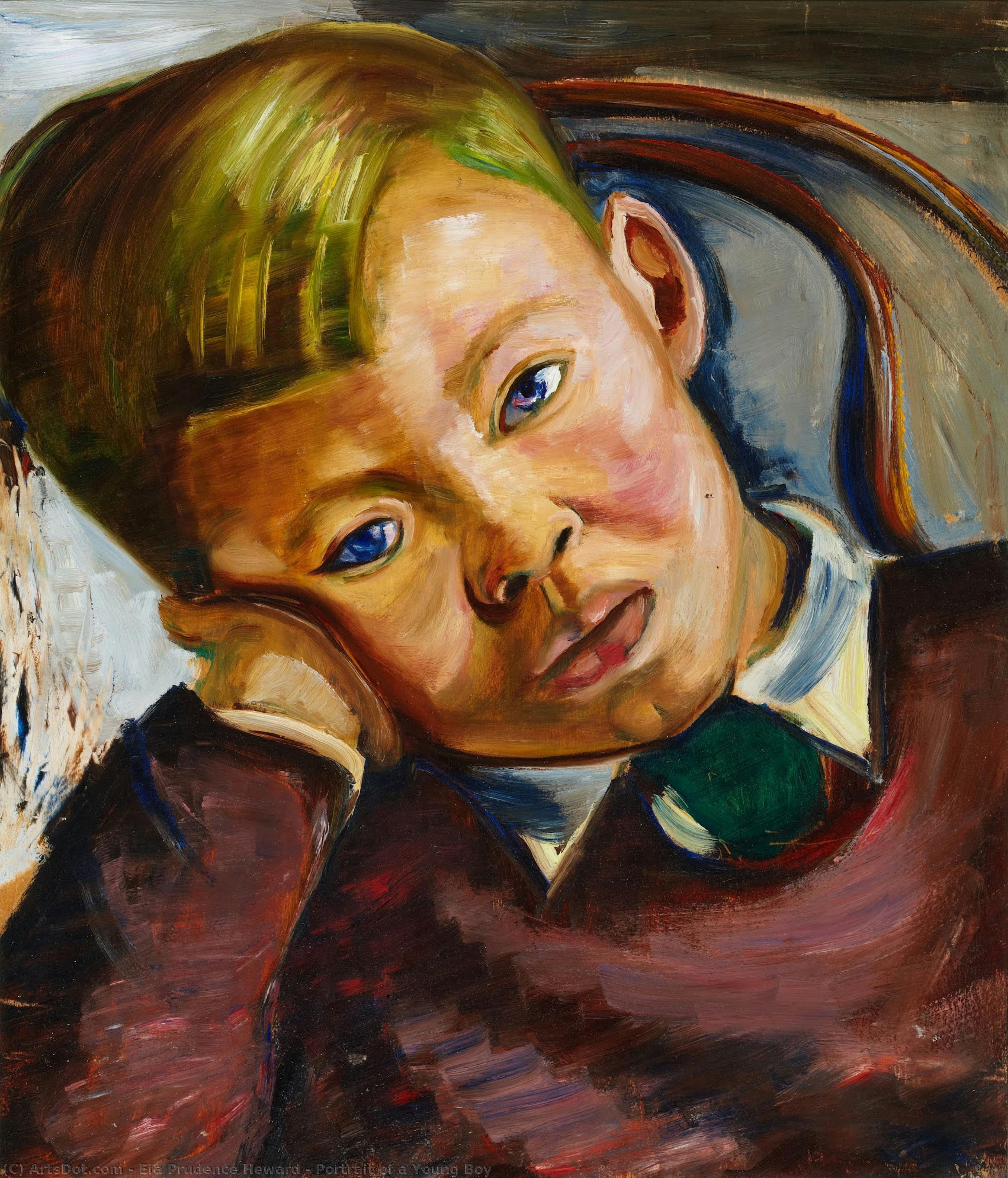 Portrait Of A Young Boy — Efa Prudence Heward