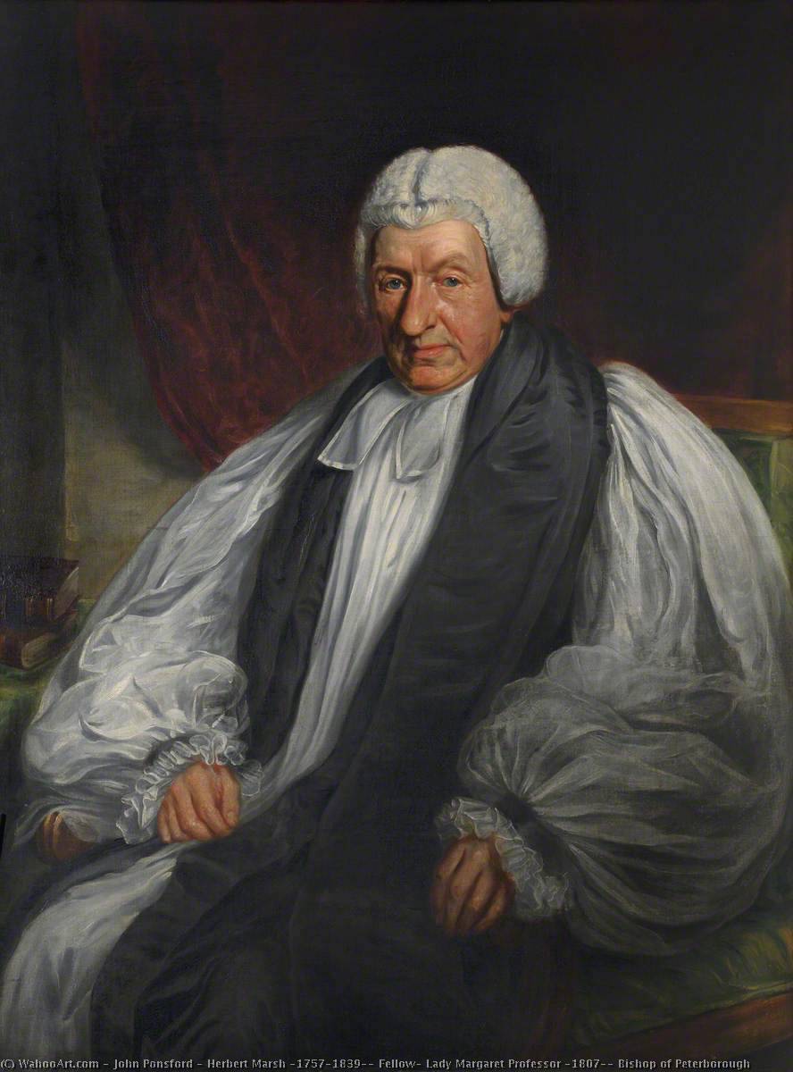 Herbert Marsh (1757–1839), Fellow, Lady Margaret Professor (1807), Bishop Of Peterborough — John Ponsford