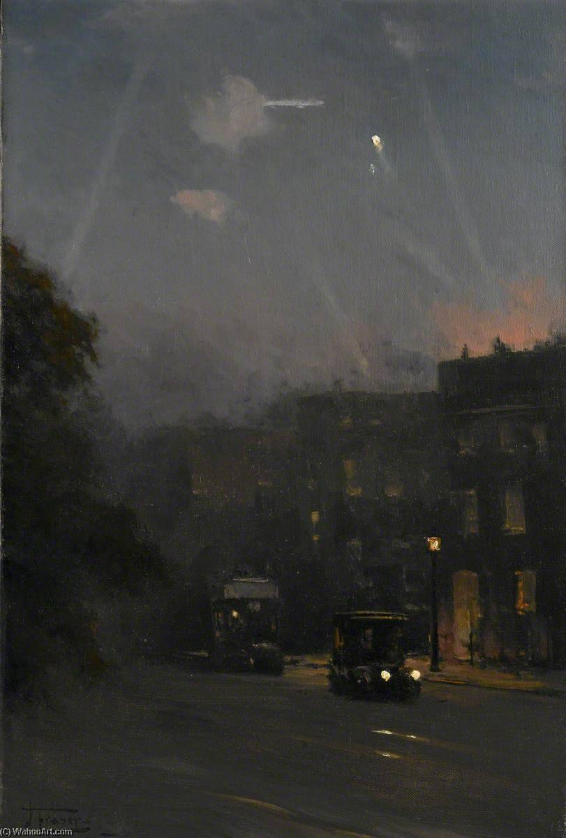 A Zeppelin Raid, 8 October 1915 — John Fraser