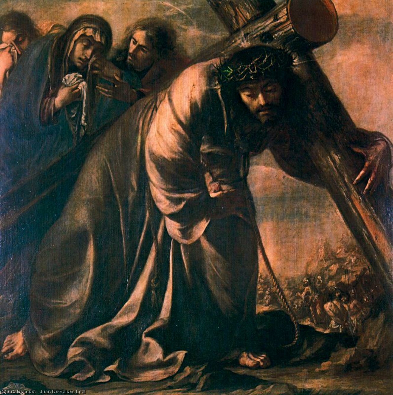 Camino Del Calvario 1 — Juan De Valdés Leal