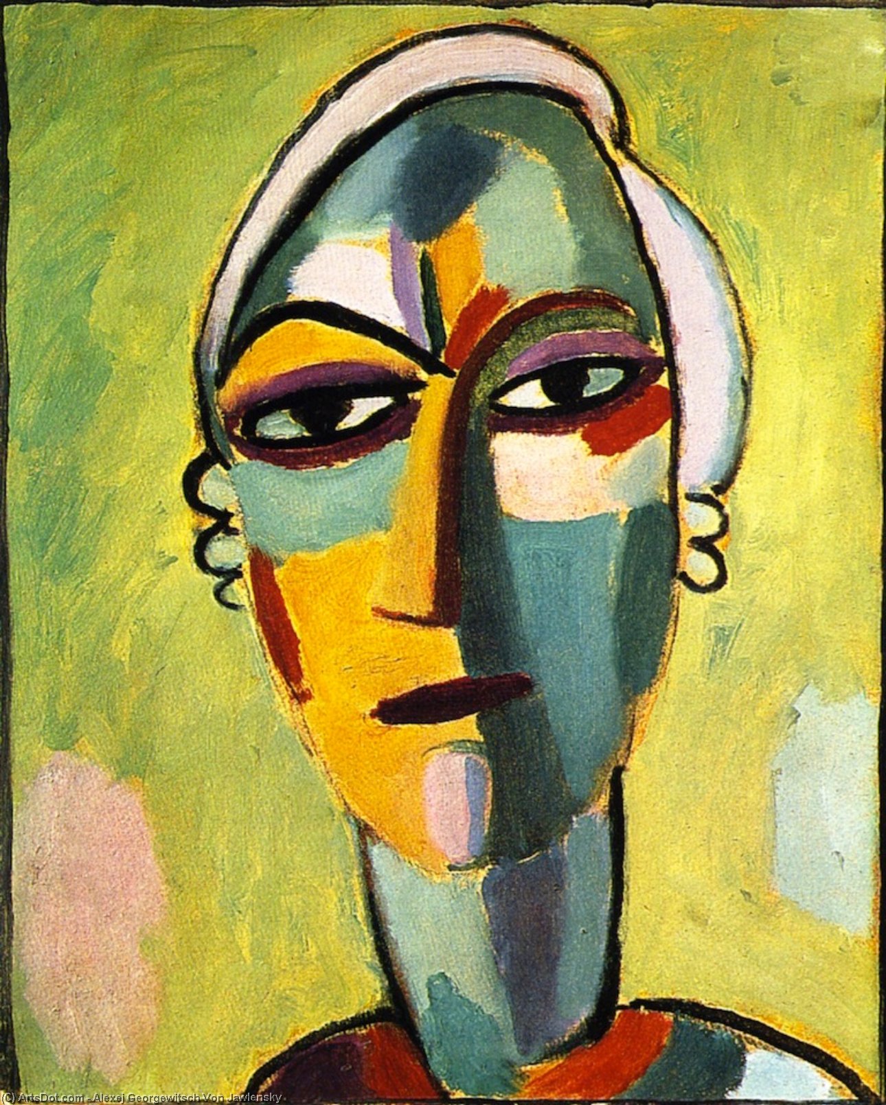 Mystical Head: Galka Fatum - Fate (also Known As Fatum Mysterium) — Алексеј Фон Јављенски