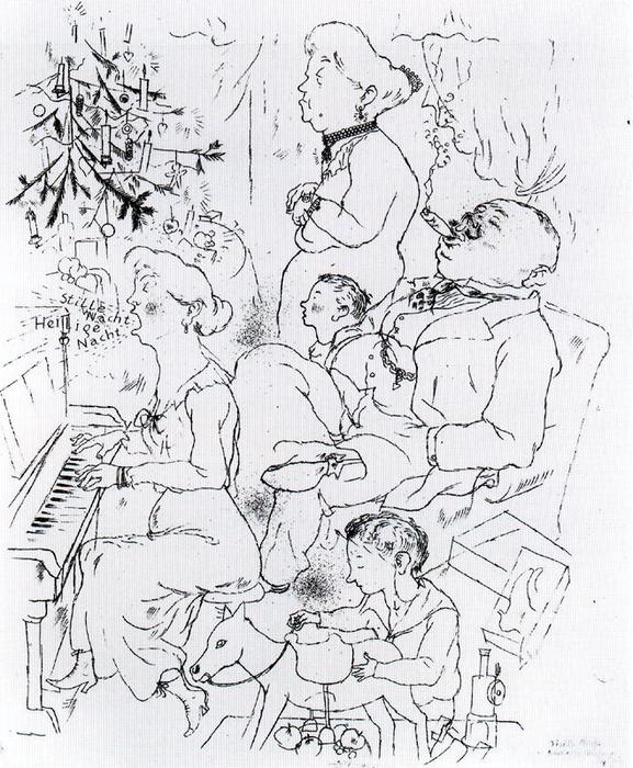Visible God's Blessing Is With Me — George Grosz