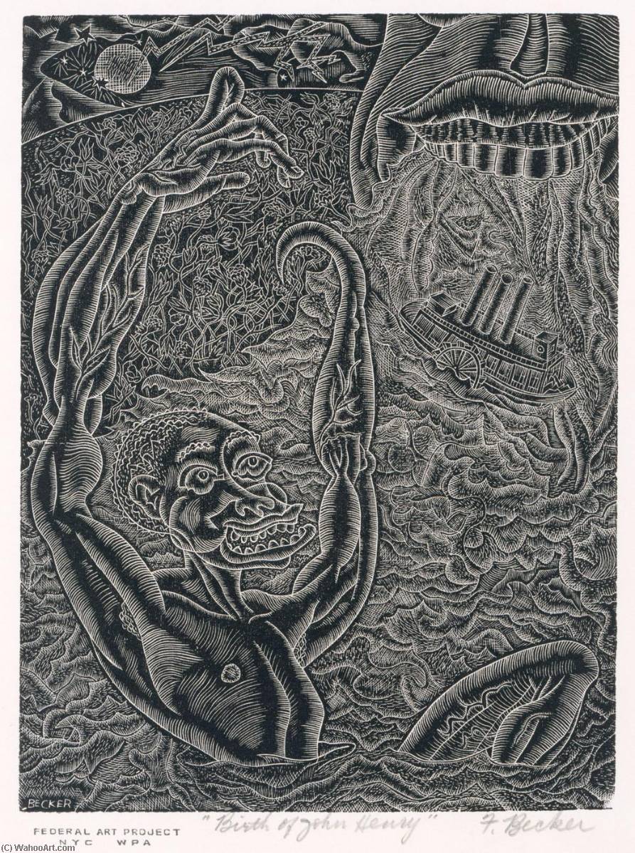 Birth Of John Henry — Fred Becker