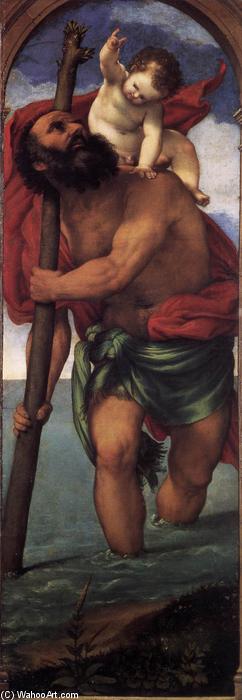 St Christopher — Lorenzo Lotto