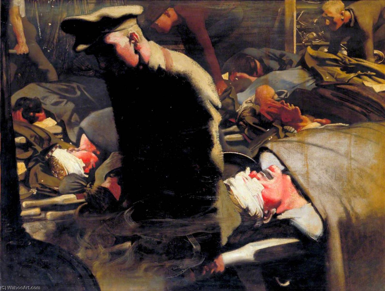Gassed And Wounded — Eric Henri Kennington