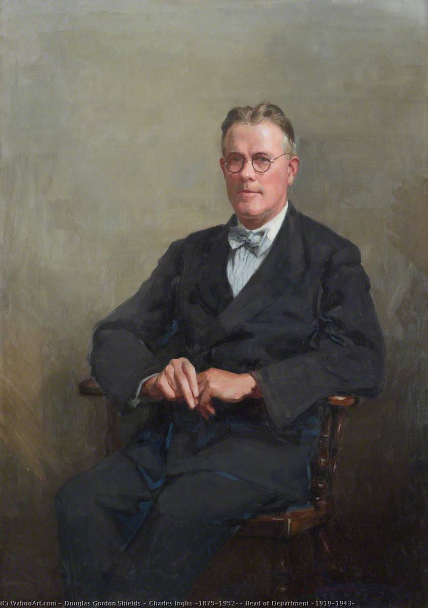 Charles Inglis (1875–1952), Head Of Department (1919–1943) — Douglas Gordon Shields