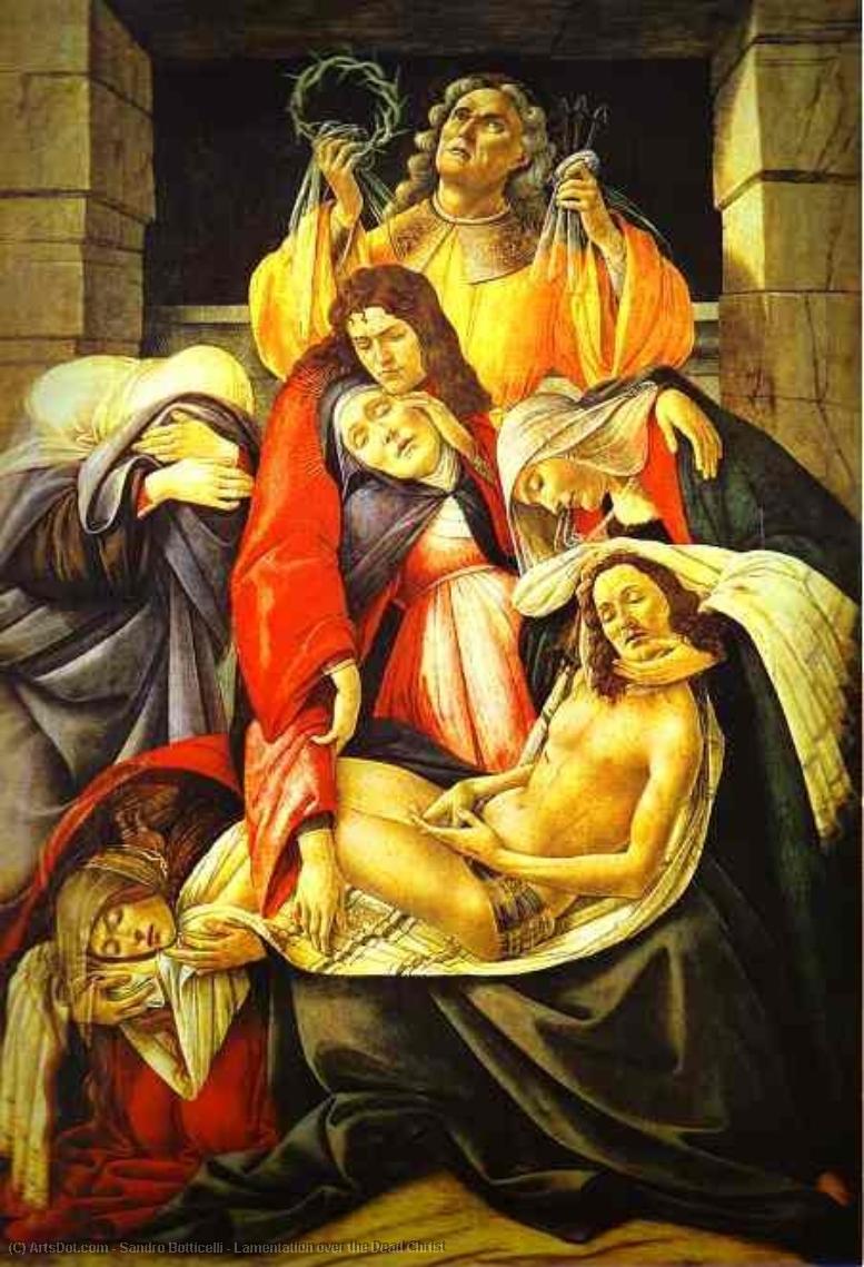 Lamentation Over The Dead Christ — Боттичелли