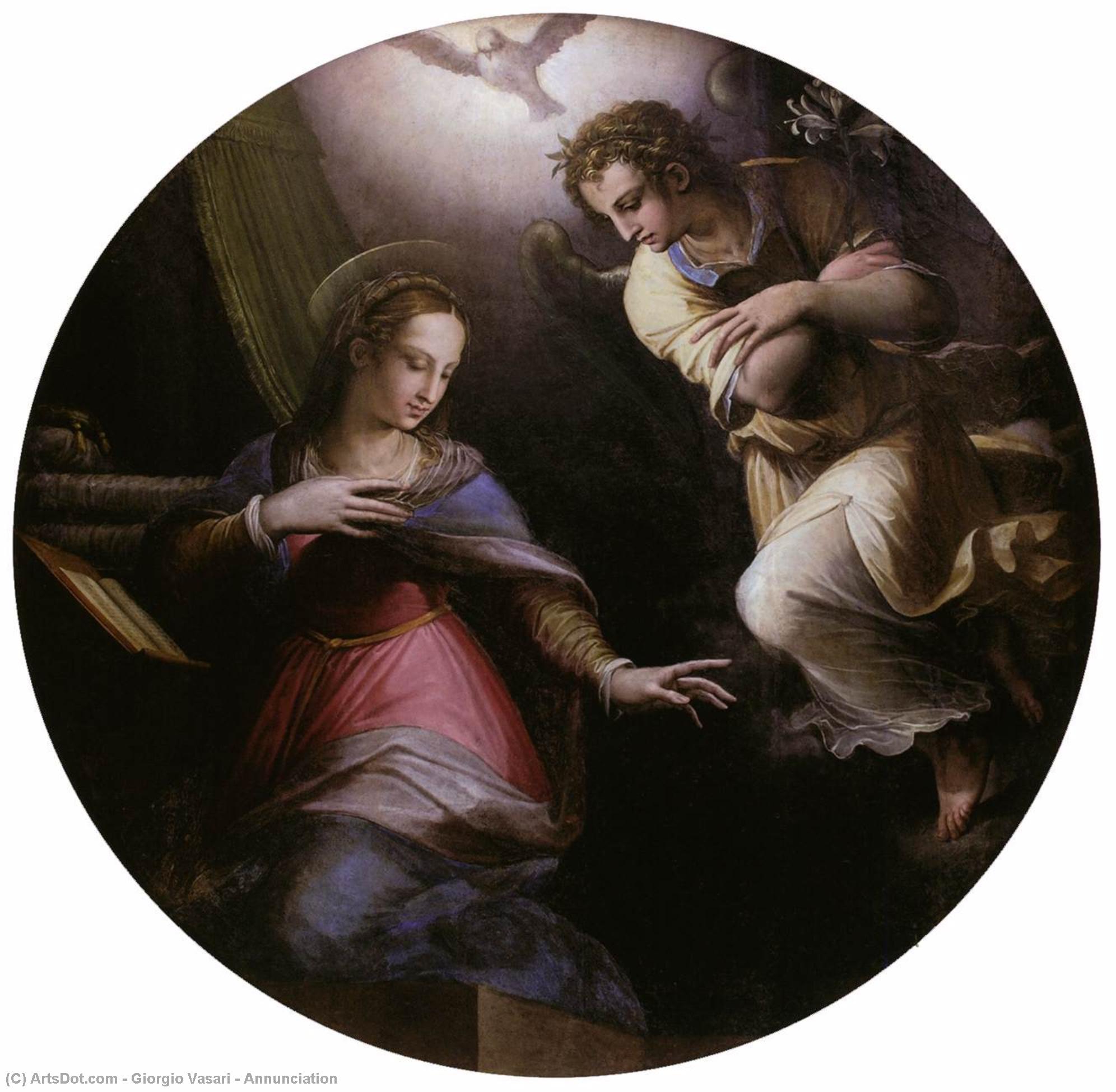 Annunciation — Джорджо Вазари