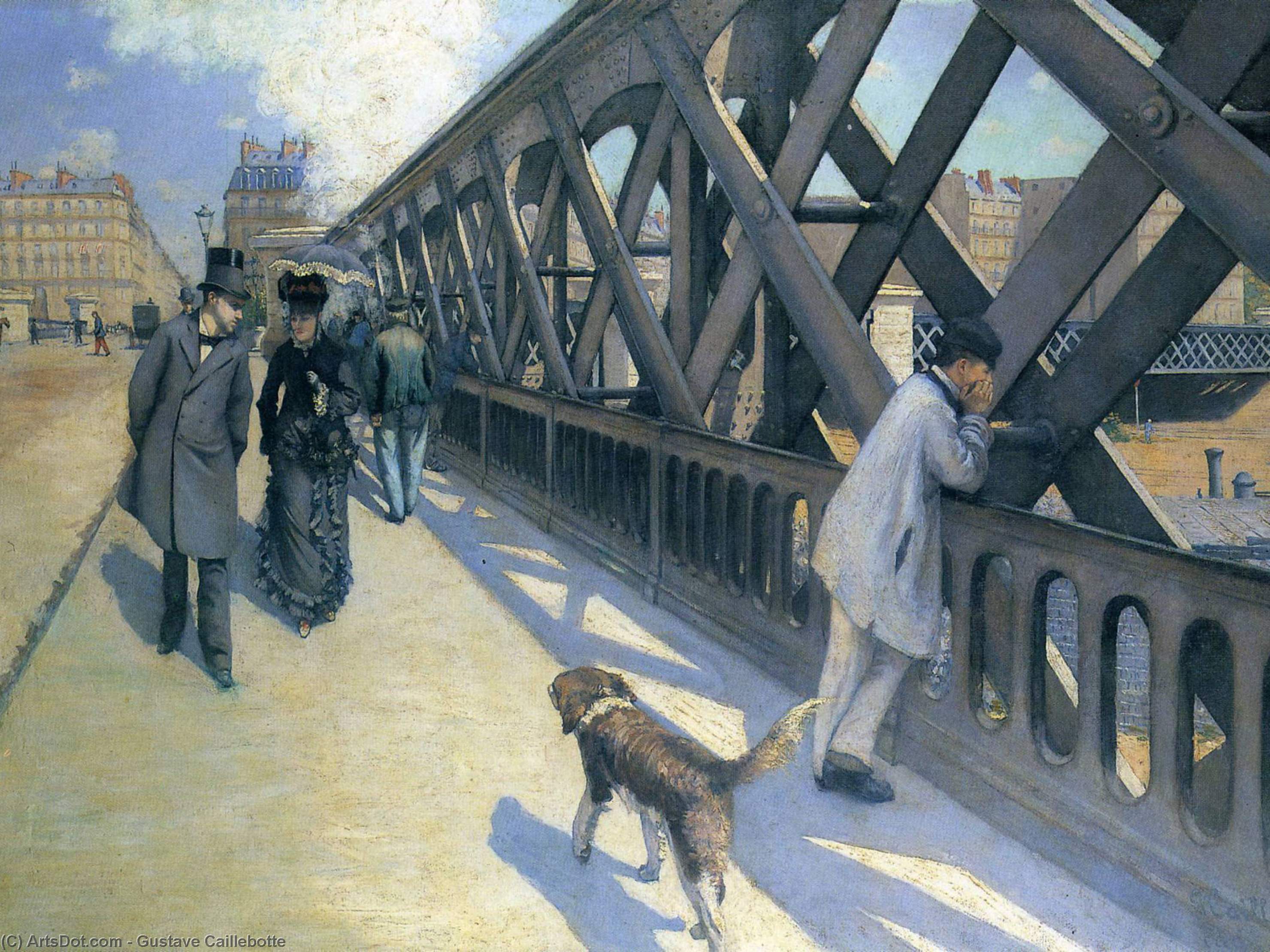 Le Pont De L'europe — Gustave Caillebotte