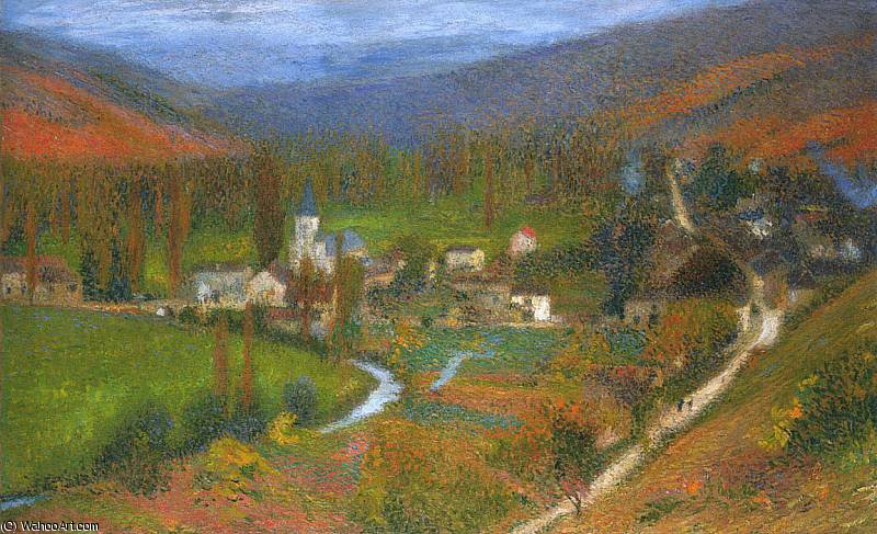 Vue De Labastide Du Vert — Henri Jean Guillaume Martin