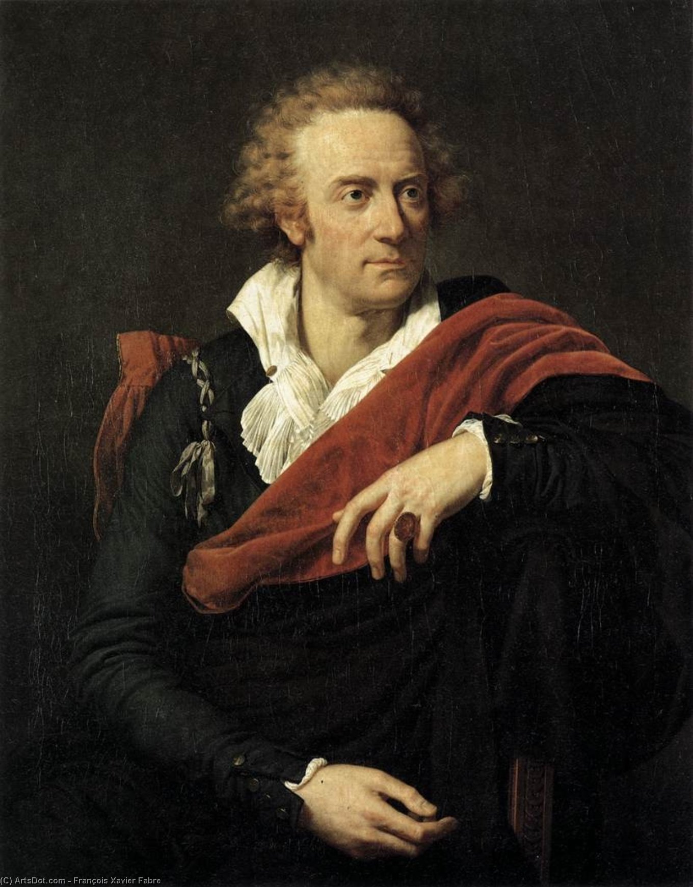 Portrait Of Vittorio Alfieri — François Xavier Fabre