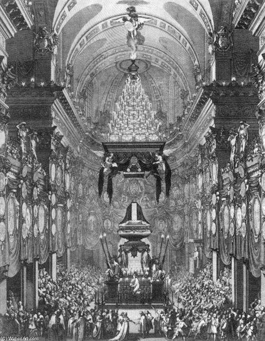 Funeral Service For Chancellor Séguier — Sébastien Le Clerc