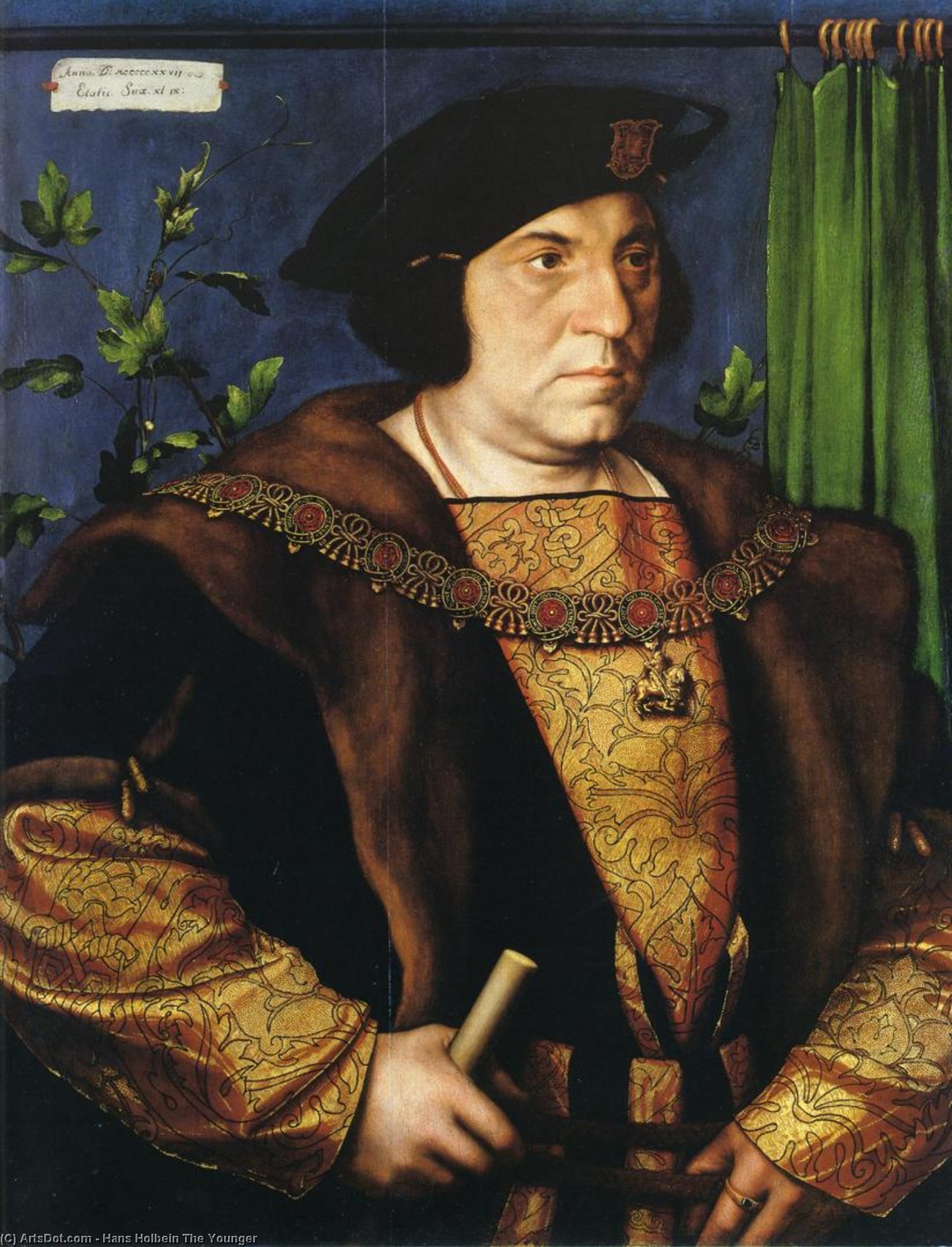 Sir Henry Guildford — Hans Holbein The Younger