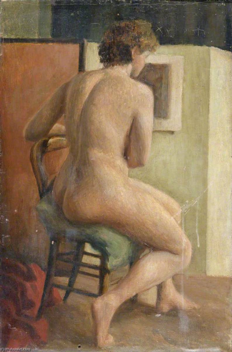 Seated Female Nude — Ray Howard Jones
