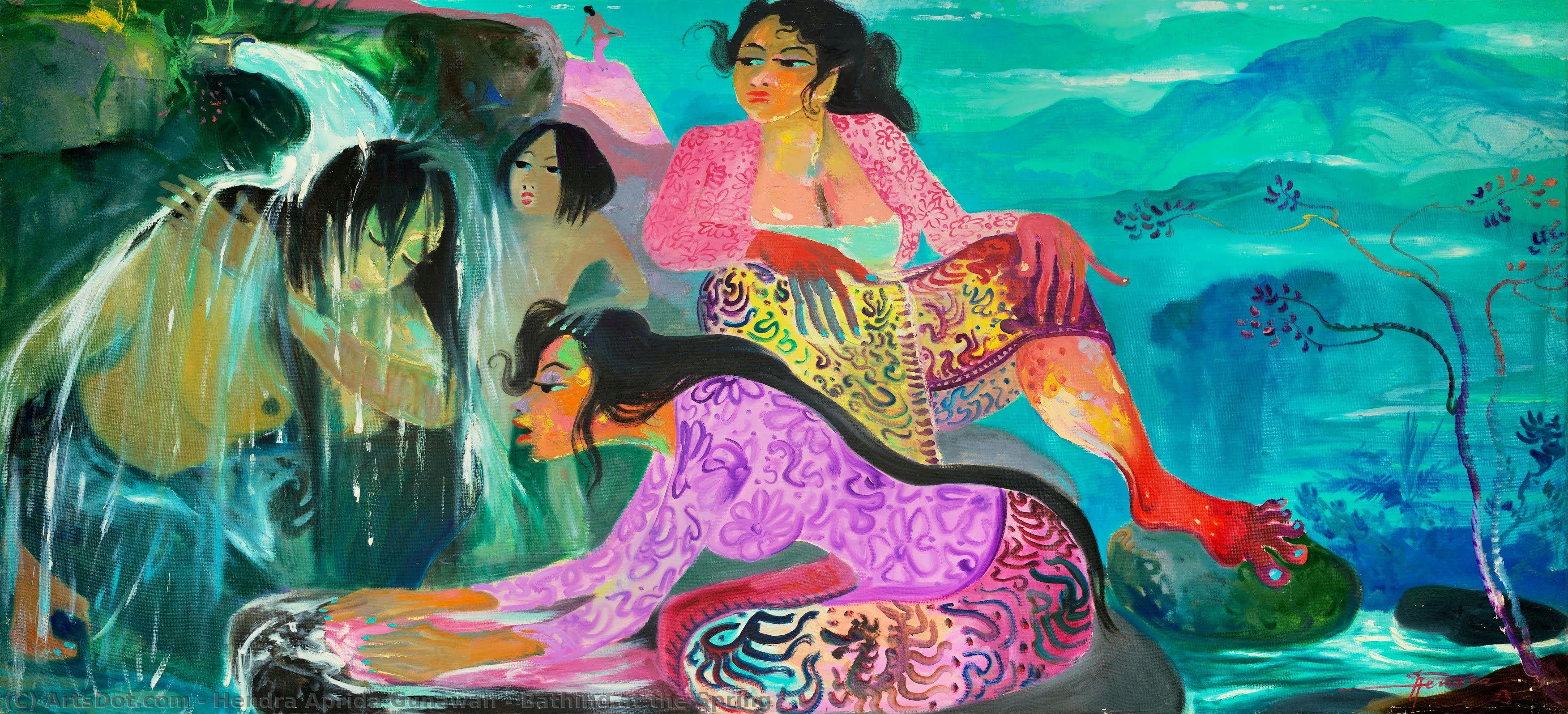 Bathing At The Spring — ヘンドラ・アプリダ・グナワン