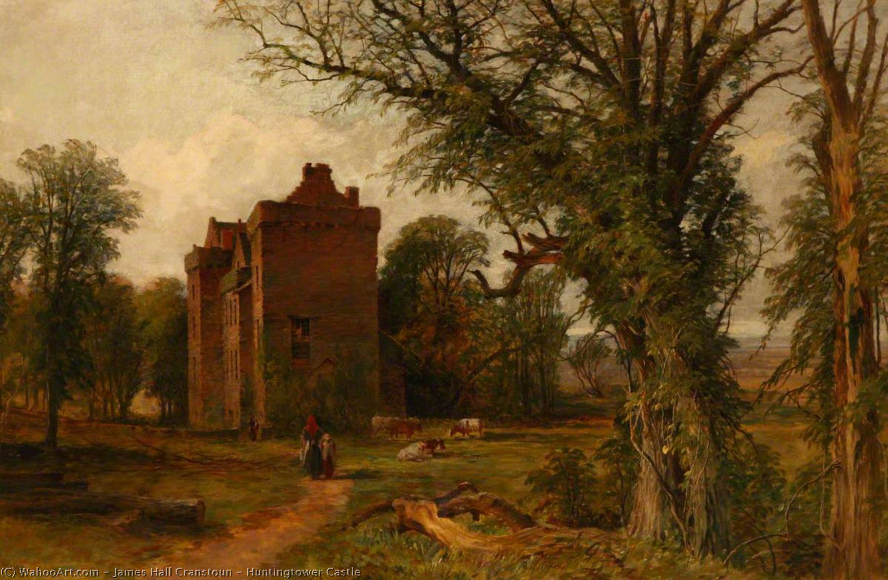 Huntingtower Castle — James Hall Cranstoun