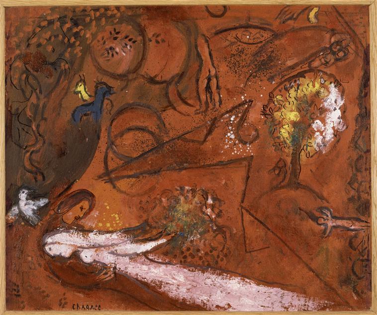 Song Of Songs I (9) — Marc Chagall