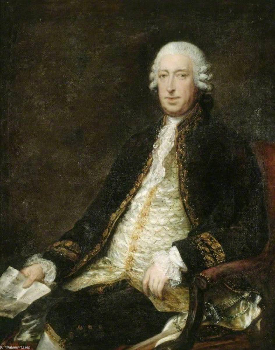 Lord George Sackville, Lord Sackville — Thomas Gainsborough
