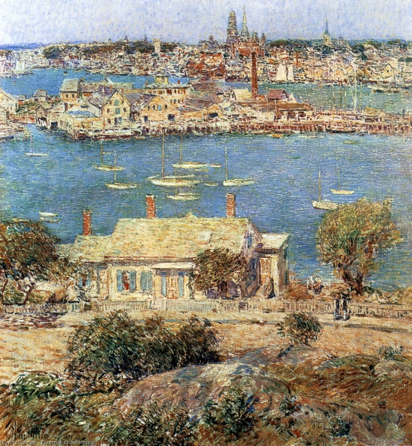Gloucester Harbor — Фредерик Хассам