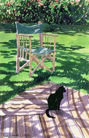 Black Cat And Dappling — Lucy Willis