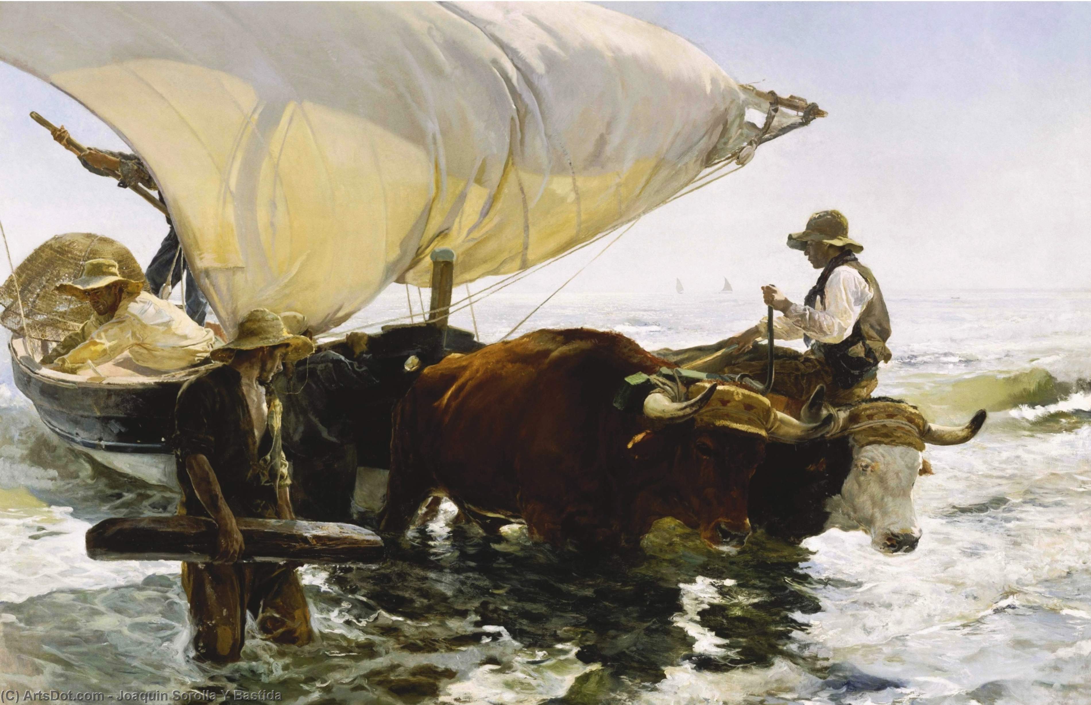 Die Rückkehr Vom Fischfang — Joaquín Sorolla Y Bastida