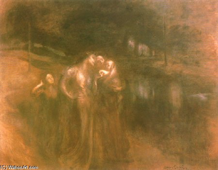 The Young Mother — Э Eugène Anatole Carrière