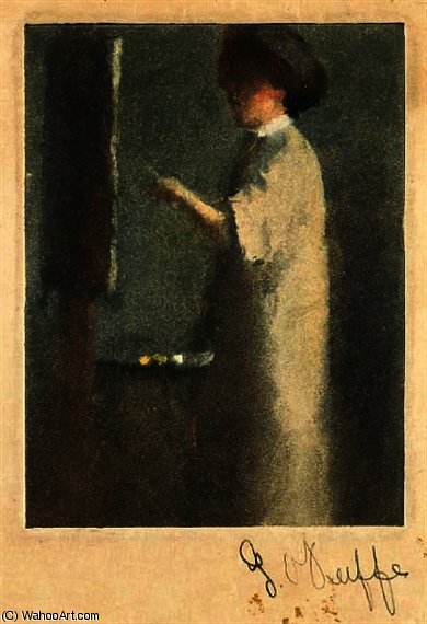 Woman Painting — Georgia O'keeffe