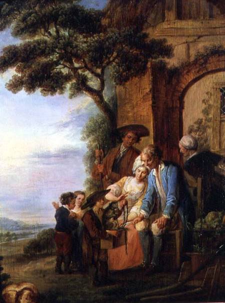 The Boy From Savoy And His Marmot — François Louis Joseph Watteau (watteau De Lille)