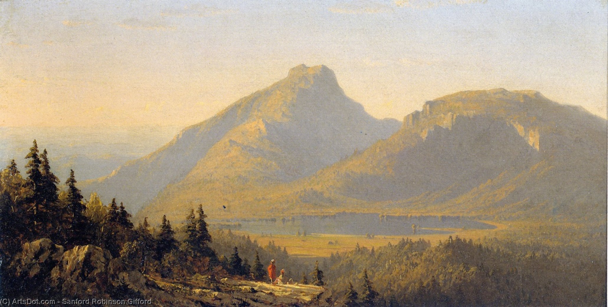 Mount Mansfield, Vermont — Sanford Robinson Gifford