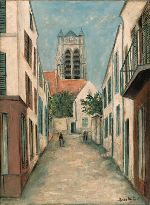 Church Of Ferté-millon — Maurice Utrillo