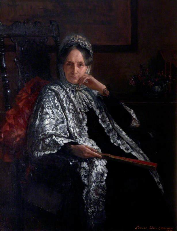 Mrs George Drew, Née Mary Peek (1821–1896) — Louisa Starr Canziani