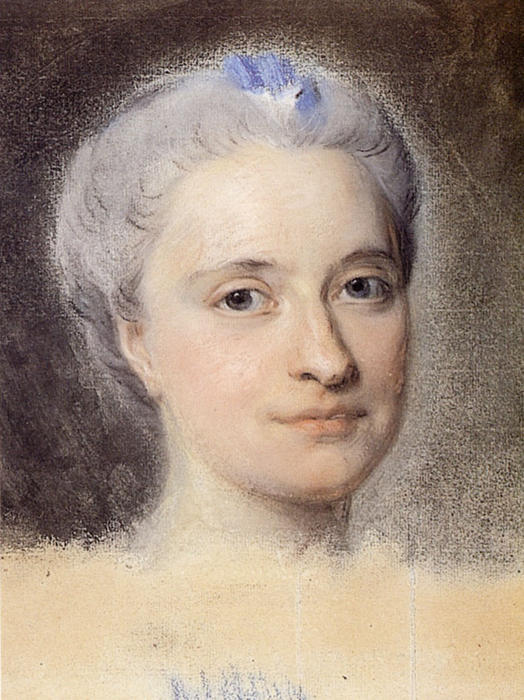 Marie Josephe Of Saxony — Maurice Quentin De La Tour