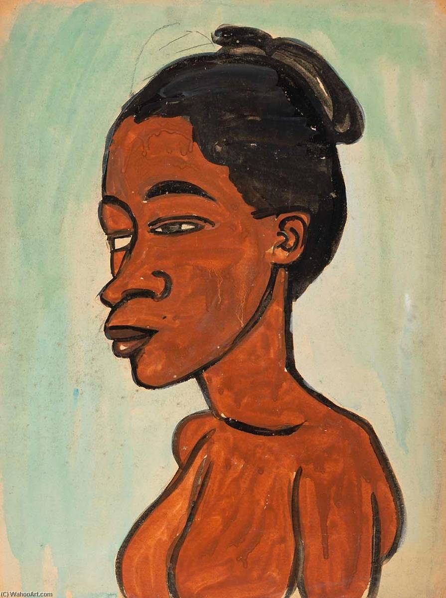 Portrait Of Nude Woman — William H. Johnson